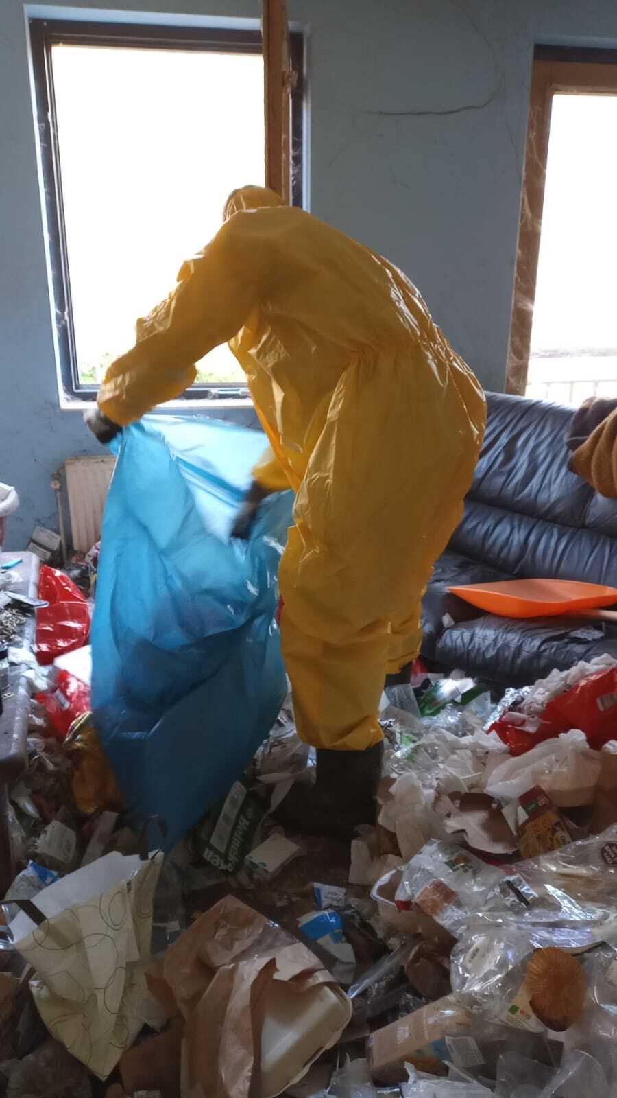 Woning voor en na ontruiming